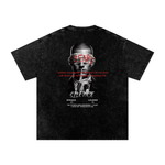 Silence Snow Washed Oversized Cotton T-Shirt